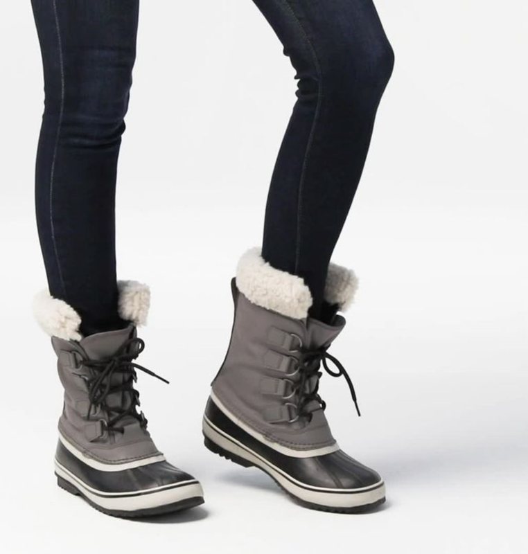 Womens Snow Boots Grey/Black - Sorel Winter Carnival™ Low - 032-YOFXNW